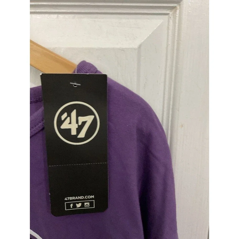 47 Brand Ravens Logo Purple T-Shirt 2XLT